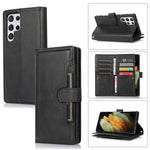 Custodia per telefono in pelle con slot per schede da polso, For Samsung Galaxy S21+ 5G, For Samsung Galaxy S21 Ultra 5G, For Samsung Galaxy Note20 Ultra, For Samsung Galaxy Note20