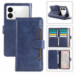 Custodia per telefono in pelle con slot per schede da polso, For Samsung Galaxy S26 Edge 5G, For Samsung Galaxy S26 Ultra 5G, For Samsung Galaxy S24 Ultra 5G, For Samsung Galaxy S24+ 5G
