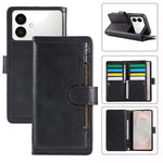 Custodia per telefono in pelle con slot per schede da polso, For Samsung Galaxy S26 Edge 5G, For Samsung Galaxy S26 Ultra 5G, For Samsung Galaxy S24 Ultra 5G, For Samsung Galaxy S24+ 5G