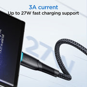 JOYROOM SA32-AC3 Starry Series 3A Cavo dati da USB a USB-C / Type-C a ricarica rapida, 3A