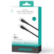 JOYROOM SA32-CC3 Starry Series Cavo dati di ricarica rapida da USB-C/Type-C a USB-C/Type-C da 60 W, USB-C / Type-C to USB-C / Type-C