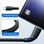Cavo USB-C Type-C 60W ricarica rapida 1 metro nylon