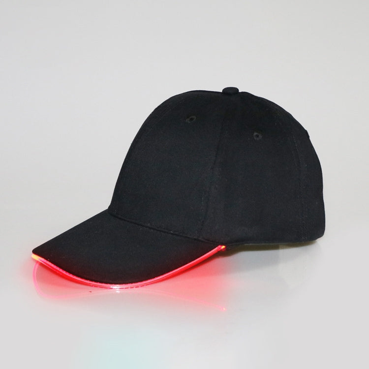 Berretto da baseball luminoso a LED Cappello da sole fluorescente da esterno maschile, stile: ricaricabile, Black Hat Red Light, Black Hat Orange Light, Black  Hat Yellow Light, Black Hat Green Light, Black Hat Blue Light, Black Hat White Light        ...