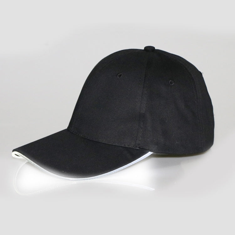 Berretto da baseball luminoso a LED Cappello da sole fluorescente da esterno maschile, stile: ricaricabile, Black Hat Red Light, Black Hat Orange Light, Black  Hat Yellow Light, Black Hat Green Light, Black Hat Blue Light, Black Hat White Light        ...