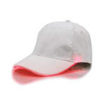 Berretto da baseball luminoso a LED Cappello da sole fluorescente da esterno maschile, stile: ricaricabile, Black Hat Red Light, Black Hat Orange Light, Black  Hat Yellow Light, Black Hat Green Light, Black Hat Blue Light, Black Hat White Light        ...
