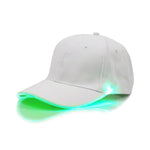 Berretto da baseball luminoso a LED Cappello da sole fluorescente da esterno maschile, stile: ricaricabile, Black Hat Red Light, Black Hat Orange Light, Black  Hat Yellow Light, Black Hat Green Light, Black Hat Blue Light, Black Hat White Light        ...