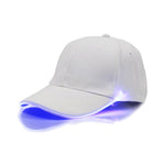 Berretto da baseball luminoso a LED Cappello da sole fluorescente da esterno maschile, stile: ricaricabile, Black Hat Red Light, Black Hat Orange Light, Black  Hat Yellow Light, Black Hat Green Light, Black Hat Blue Light, Black Hat White Light        ...