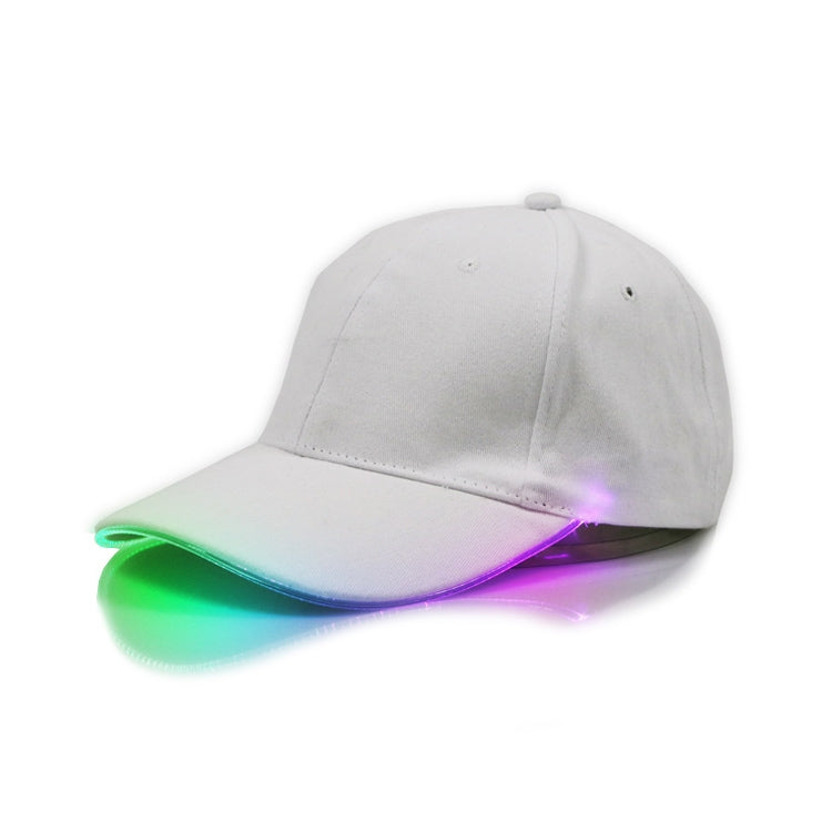 Berretto da baseball luminoso a LED Cappello da sole fluorescente da esterno maschile, stile: ricaricabile, Black Hat Red Light, Black Hat Orange Light, Black  Hat Yellow Light, Black Hat Green Light, Black Hat Blue Light, Black Hat White Light        ...