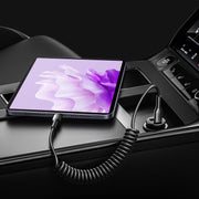 JOYROOM SA38-CC3 Cavo dati di ricarica rapida a spirale da USB-C/Type-C a USB-C/Type-C da 60 W, USB-C / Type-C to USB-C / Type-C