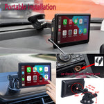 X70-1 Car 7 pollici IPS portatile Smart Screen proiezione schermo wireless Carplay Android Auto, without Reversing Camera