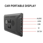 X70-1 Car 7 pollici IPS portatile Smart Screen proiezione schermo wireless Carplay Android Auto, without Reversing Camera