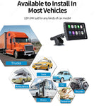 X70-1 Car 7 pollici IPS portatile Smart Screen proiezione schermo wireless Carplay Android Auto, without Reversing Camera