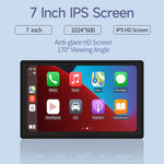 X70-1 Car 7 pollici IPS portatile Smart Screen proiezione schermo wireless Carplay Android Auto, without Reversing Camera