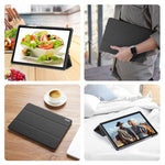 Custodia per tablet in pelle con vibrazione magnetica serie DUX DUCIS Domo, For Samsung Galaxy Tab A11+ / A9+, For Samsung Galaxy Tab A9/A11, For Samsung Galaxy Tab S9 FE / S10 FE, For Samsung Galaxy Tab S10 FE+, For Samsung Galaxy Tab S10+            ...