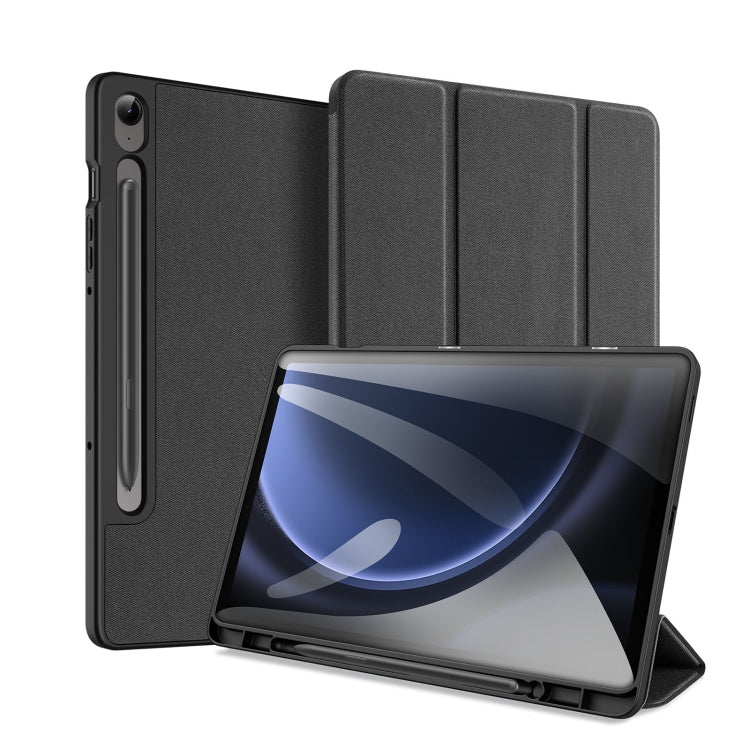 Custodia per tablet in pelle con vibrazione magnetica serie DUX DUCIS Domo, For Samsung Galaxy Tab A11+ / A9+, For Samsung Galaxy Tab A9/A11, For Samsung Galaxy Tab S9 FE / S10 FE, For Samsung Galaxy Tab S10 FE+, For Samsung Galaxy Tab S10+            ...