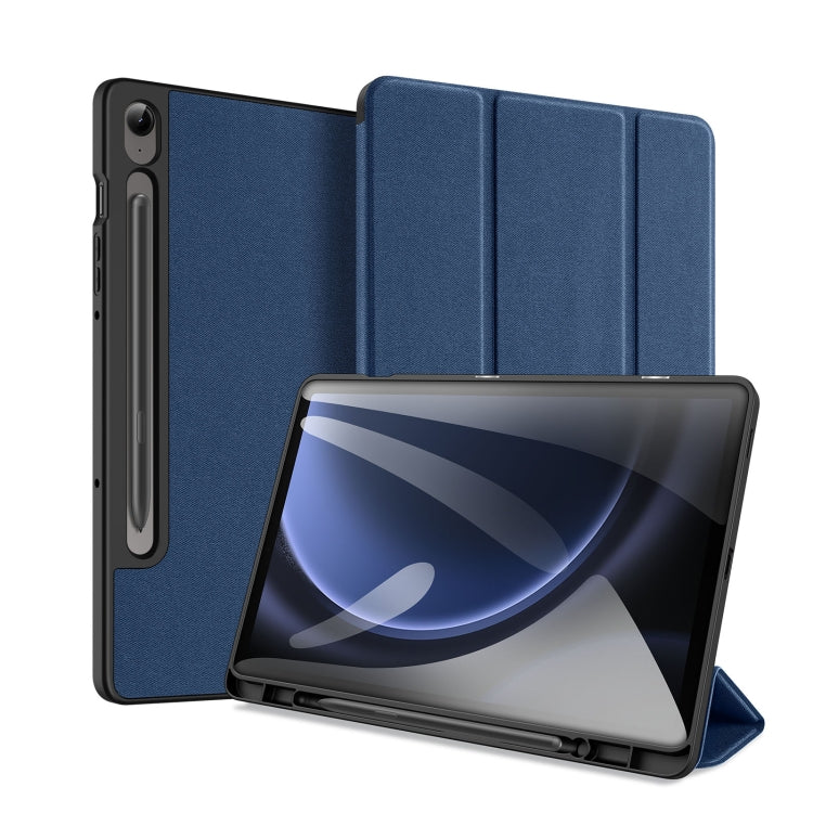 Custodia per tablet in pelle con vibrazione magnetica serie DUX DUCIS Domo, For Samsung Galaxy Tab A11+ / A9+, For Samsung Galaxy Tab A9/A11, For Samsung Galaxy Tab S9 FE / S10 FE, For Samsung Galaxy Tab S10 FE+, For Samsung Galaxy Tab S10+            ...