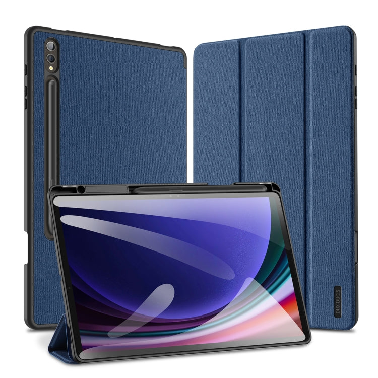 Custodia per tablet in pelle con vibrazione magnetica serie DUX DUCIS Domo, For Samsung Galaxy Tab A11+ / A9+, For Samsung Galaxy Tab A9/A11, For Samsung Galaxy Tab S9 FE / S10 FE, For Samsung Galaxy Tab S10 FE+, For Samsung Galaxy Tab S10+            ...