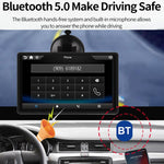 X70-1 Car 7 pollici IPS Schermo intelligente portatile Proiezione schermo wireless Carplay Android Auto, con telecamera di retromarcia, with Reversing Camera