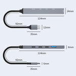 Docking station multifunzione USB-C 5 in 1 100W PD