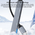 Docking station multifunzione USB-C 5 in 1 100W PD