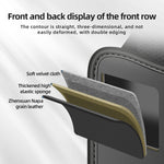 3054 Borsa portaoggetti per console centrale auto in pelle Napa Texture, 3054 (Olive Green), 3054 (Black), 3054 (Grey), 3054 (Brown)
