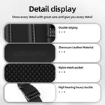 3054 Borsa portaoggetti per console centrale auto in pelle Napa Texture, 3054 (Olive Green), 3054 (Black), 3054 (Grey), 3054 (Brown)