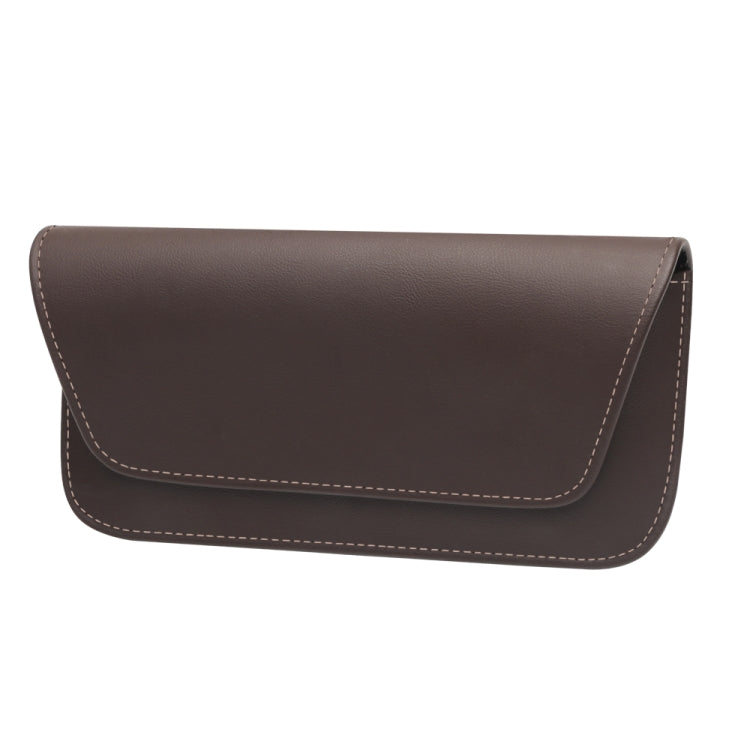Borsa porta occhiali per auto in pelle Napa 20x9,5x4 cm