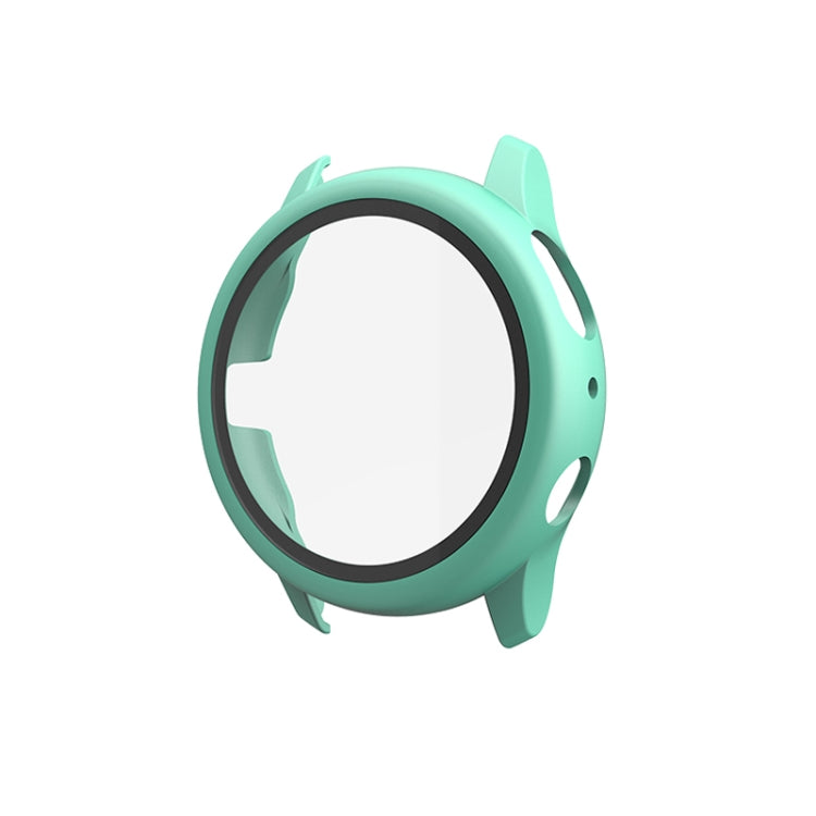 Custodia protettiva per PC con pellicola in vetro temperato, For Samsung Galaxy Watch Active 2 40mm, For Samsung Galaxy Watch Active 2 44mm