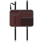 3087 Borsa portaoggetti per schienale del sedile auto in pelle Napa Texture, 3087 (Red), 3087 (Black), 3087 (Grey), 3087 (Brown)