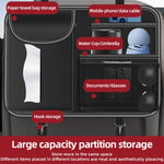 3087 Borsa portaoggetti per schienale del sedile auto in pelle Napa Texture, 3087 (Red), 3087 (Black), 3087 (Grey), 3087 (Brown)