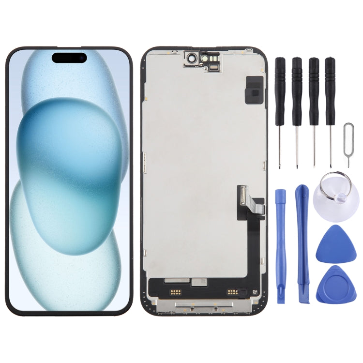 Schermo LCD originale con digitalizzatore assemblaggio completo, For iPhone 15 Pro Max, For iPhone 15 Pro, For iPhone 15 Plus, For iPhone 15