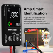 Multimetro per la misurazione della temperatura a infrarossi con schermo a colori intelligente BSIDE S30X, S30X (Black)