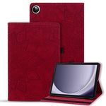 Custodia per tablet in pelle goffrata con texture di vitello, For Galaxy Tab S12 Utra /S11 Ultra /S10 Ultra, For Galaxy Tab A11+ / A9+, For Galaxy Tab A11 / A9, For Galaxy Tab S11 / S10 / S9 FE