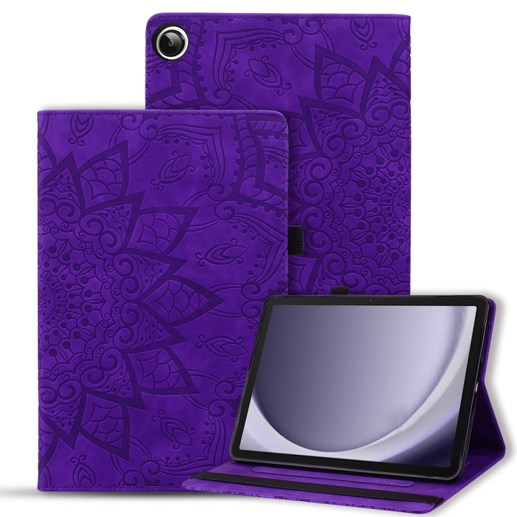 Custodia per tablet in pelle goffrata con texture di vitello, For Galaxy Tab S12 Utra /S11 Ultra /S10 Ultra, For Galaxy Tab A11+ / A9+, For Galaxy Tab A11 / A9, For Galaxy Tab S11 / S10 / S9 FE