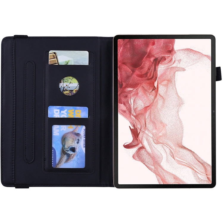 Custodia tablet in pelle goffrata per Galaxy Tab S10 Lite