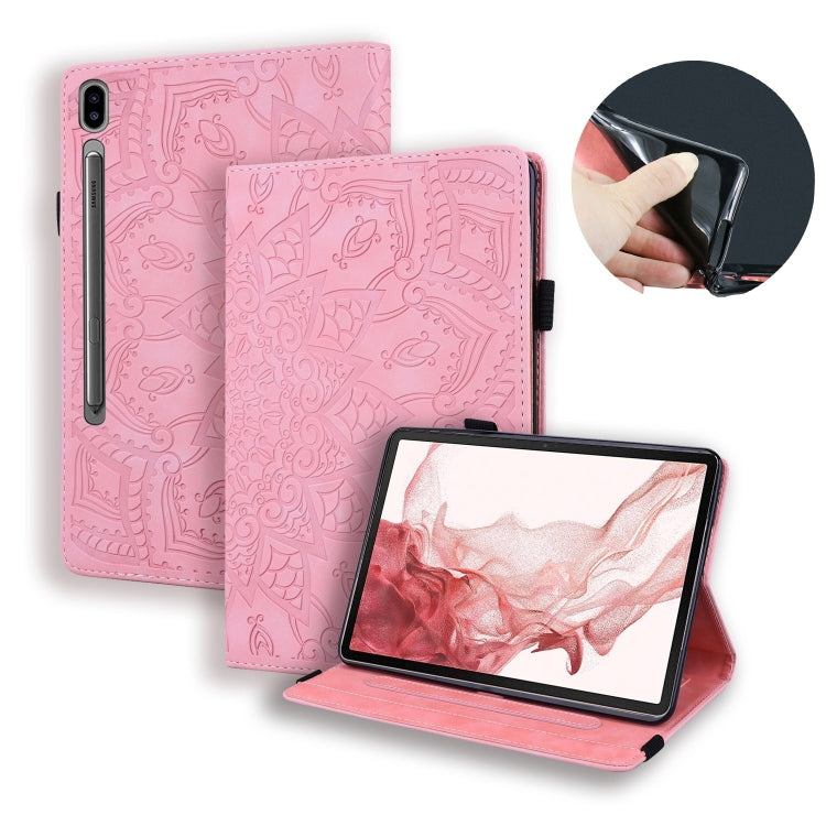 Custodia tablet in pelle goffrata per Galaxy Tab S10 Lite