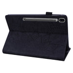 Custodia per tablet in pelle goffrata con texture di vitello, For Galaxy Tab S12 Utra /S11 Ultra /S10 Ultra, For Galaxy Tab A11+ / A9+, For Galaxy Tab A11 / A9, For Galaxy Tab S11 / S10 / S9 FE