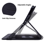 Custodia per tablet in pelle goffrata con texture di vitello, For Galaxy Tab S12 Utra /S11 Ultra /S10 Ultra, For Galaxy Tab A11+ / A9+, For Galaxy Tab A11 / A9, For Galaxy Tab S11 / S10 / S9 FE