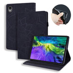 Custodia per tablet in pelle goffrata con texture di vitello, For Galaxy Tab S10 Lite / S10 FE, For Galaxy Tab S11, For Galaxy Tab S9 FE+