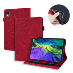 Custodia per tablet in pelle goffrata con texture di vitello, For Galaxy Tab S10 Lite / S10 FE, For Galaxy Tab S11, For Galaxy Tab S9 FE+