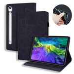 Custodia per tablet in pelle goffrata con texture di vitello, For Galaxy Tab S10 Lite / S10 FE, For Galaxy Tab S11, For Galaxy Tab S9 FE+