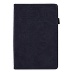 Custodia per tablet in pelle goffrata con texture di vitello, For Galaxy Tab S10 Lite / S10 FE, For Galaxy Tab S11, For Galaxy Tab S9 FE+