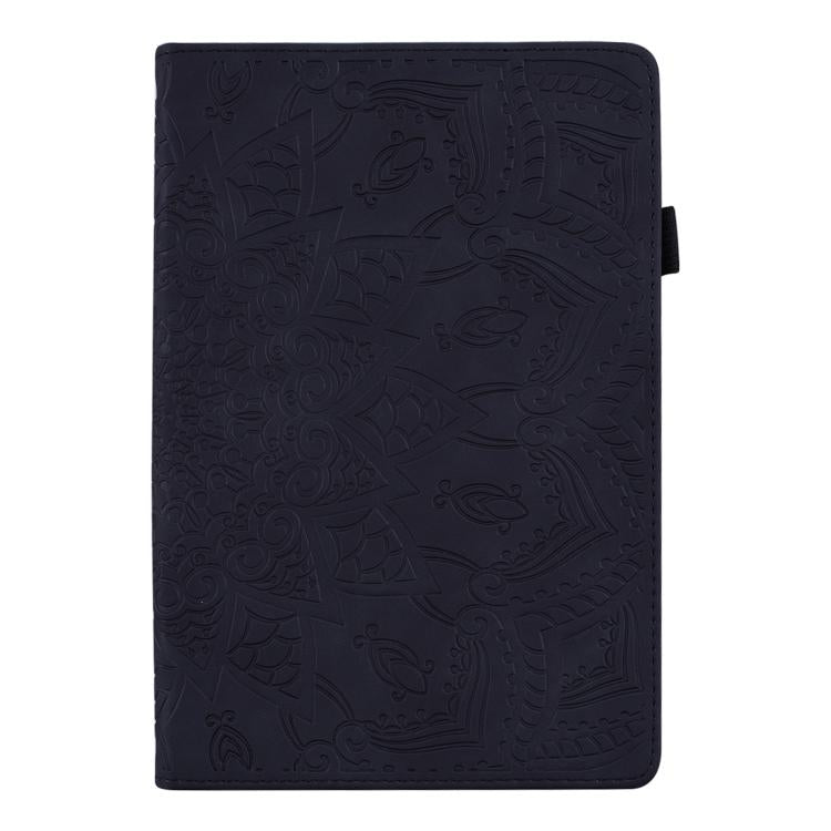 Custodia per tablet in pelle goffrata con texture di vitello, For Galaxy Tab S10 Lite / S10 FE, For Galaxy Tab S11, For Galaxy Tab S9 FE+
