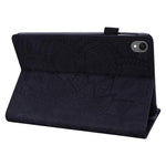 Custodia per tablet in pelle goffrata con texture di vitello, For Galaxy Tab S10 Lite / S10 FE, For Galaxy Tab S11, For Galaxy Tab S9 FE+