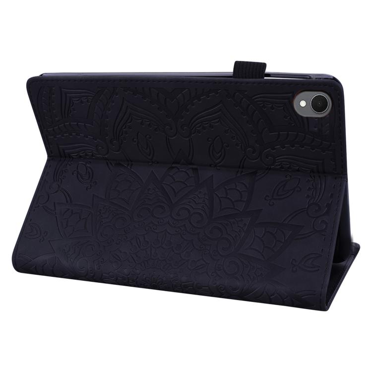Custodia per tablet in pelle goffrata con texture di vitello, For Galaxy Tab S10 Lite / S10 FE, For Galaxy Tab S11, For Galaxy Tab S9 FE+