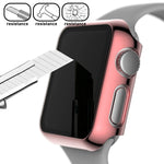 Custodia in TPU con placcatura a copertura totale, For Apple Watch Series 3 & 2 & 1 38mm, For Apple Watch Series 3 & 2 & 1 42mm, For Apple Watch Series 5 & 4 40mm, For Apple Watch Series 5 & 4 44mm