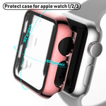 Custodia in TPU con placcatura a copertura totale, For Apple Watch Series 3 & 2 & 1 38mm, For Apple Watch Series 3 & 2 & 1 42mm, For Apple Watch Series 5 & 4 40mm, For Apple Watch Series 5 & 4 44mm