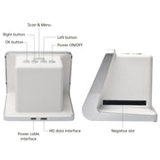 Scanner per pellicole con schermo HD Tonivent TON170 da 22 megapixel da 5 pollici, TON170 White