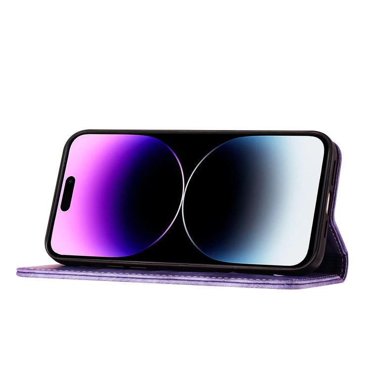 Custodia per cellulare in pelle con stampa a farfalla con gatto, For iPhone 15 Pro Max, For iPhone 15 Pro, For iPhone 15 Plus, For iPhone 15