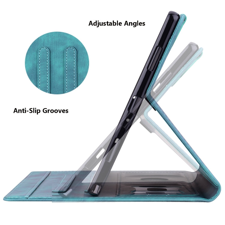 Custodia per tablet in pelle intelligente con gatto Sakura in rilievo, For Samsung Galaxy Tab A8 X200